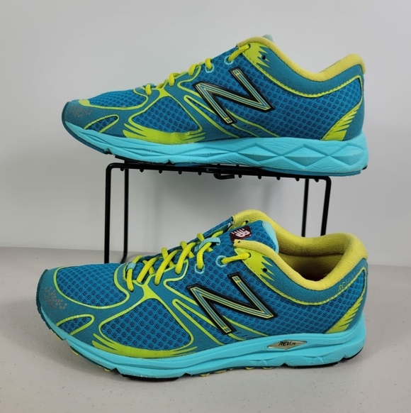 New Balance Revlite WR1400bg women’s running shoes blue light blue yellowSz 7 - Picture 1 of 9